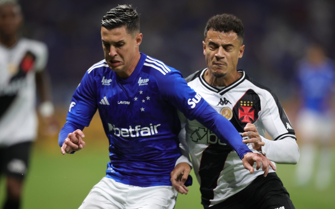 Cruzeiro e Vasco em confronto pelo Campeonato Brasileiro no Mineirão. (Foto: Gilson Lobo/AGIF)