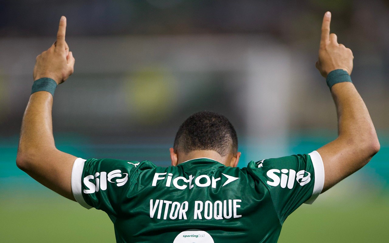 Vitor Roque, atacante do Palmeiras (Foto: Romario Henrique/One9 Content)