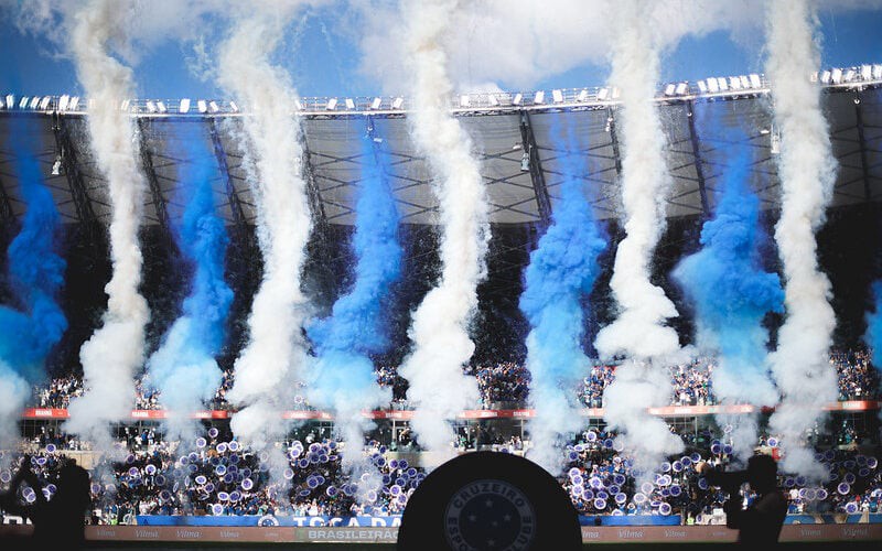 Torcida do Cruzeiro promete outra grande festa no jogo de sábado (23), contra o Internacional (Foto: Gustavo Martins/Cruzeiro)