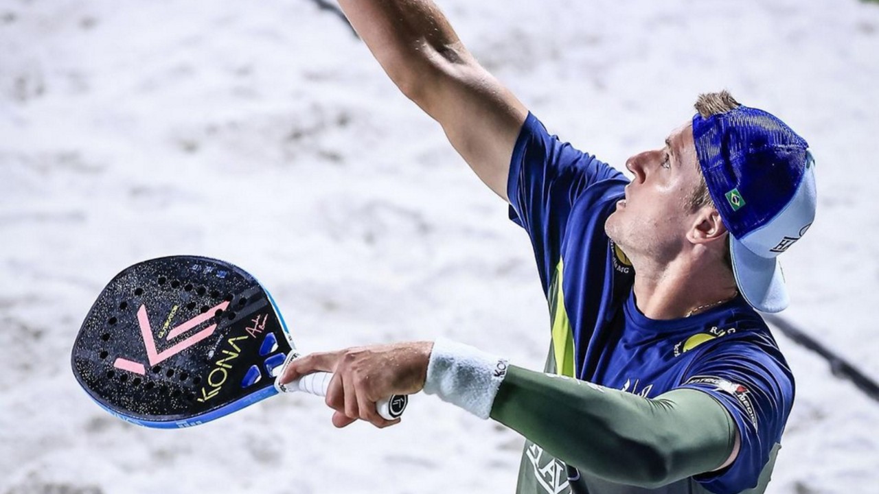 André Baran, número 1 do ranking, deve competir no Sand Series Tour de Brasília