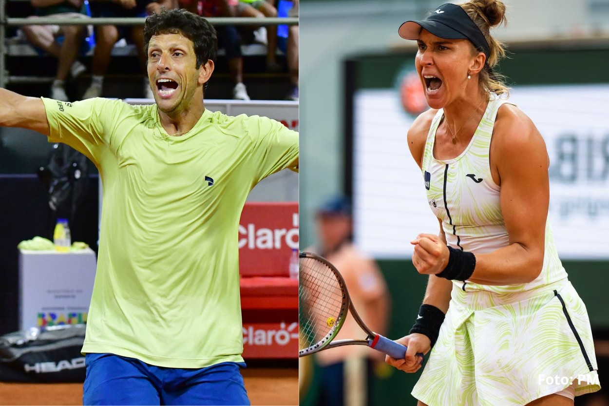 Os dois principais atletas do Brasil nas duplas seguem vivos em Indian Wells