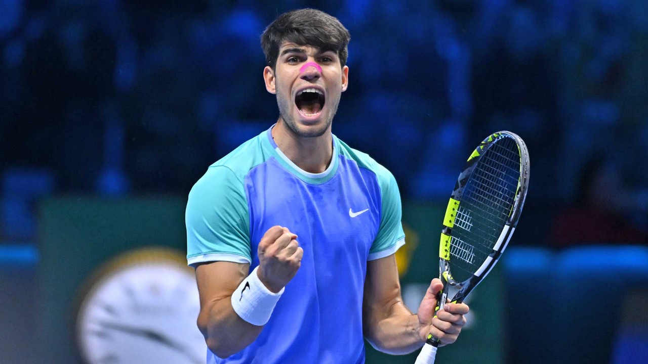 Carlos Alcaraz no ATP Finals