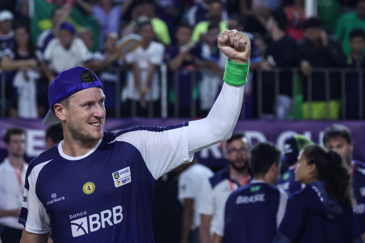 André Baran estará na Copa do Mundo de Beach Tennis