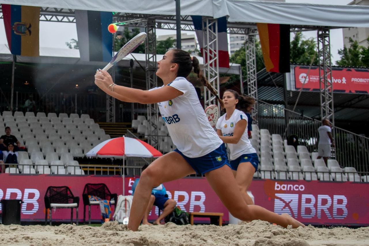Atletas brasileiras na Copa do Mundo de Beach Tennis