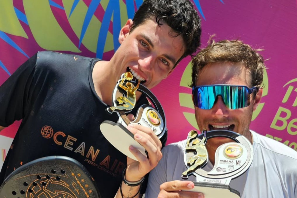 Torneio de Matinhos abriu a temporada da elite do beach tennis no Brasil