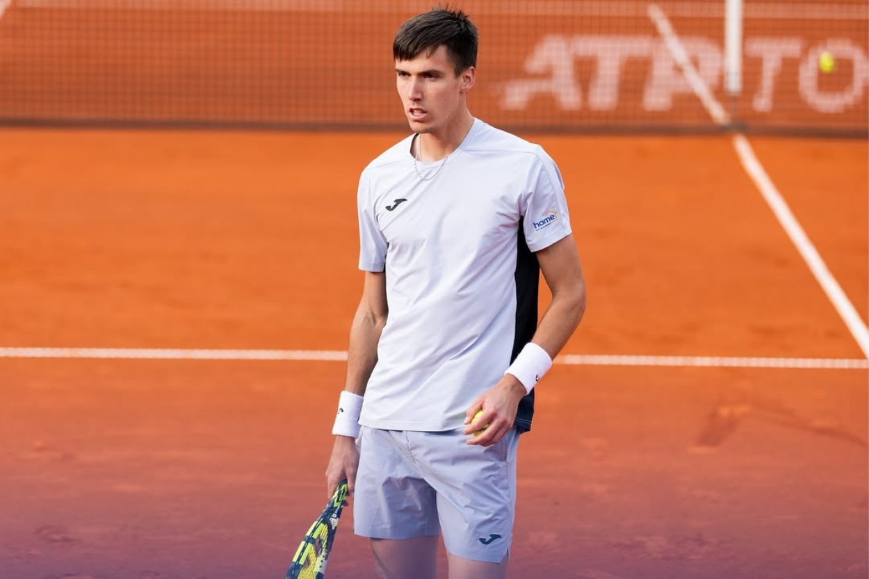 Fabian Marozsan, em ação no BMW Open, na Alemanha
