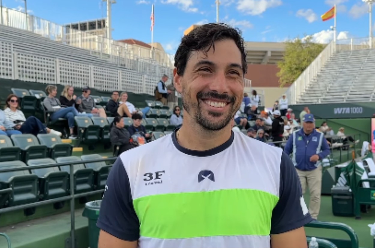 Feliz da vida, Fernando Romboli disputa a vaga na final de um Masters 1000