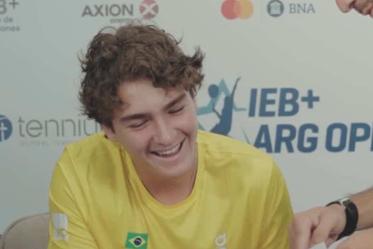 João Fonseca joga o Argentina Open a partir desta semana