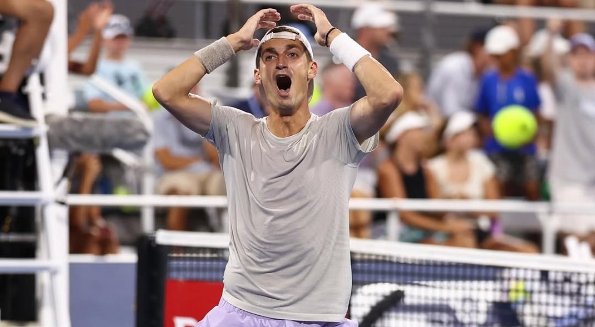 Térence Atmane reage à vitória sobre Taylor Fritz