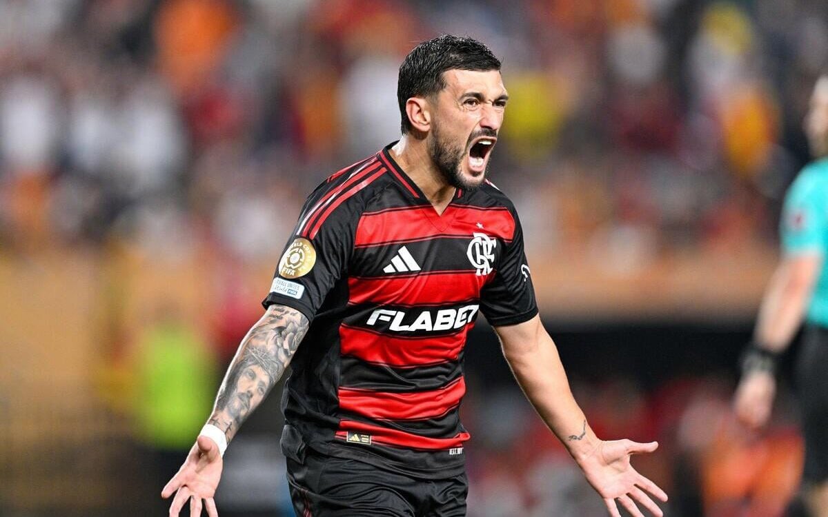 Arrascaeta, do Flamengo (Foto: Lewis/Icon Sportswire via AP Images)