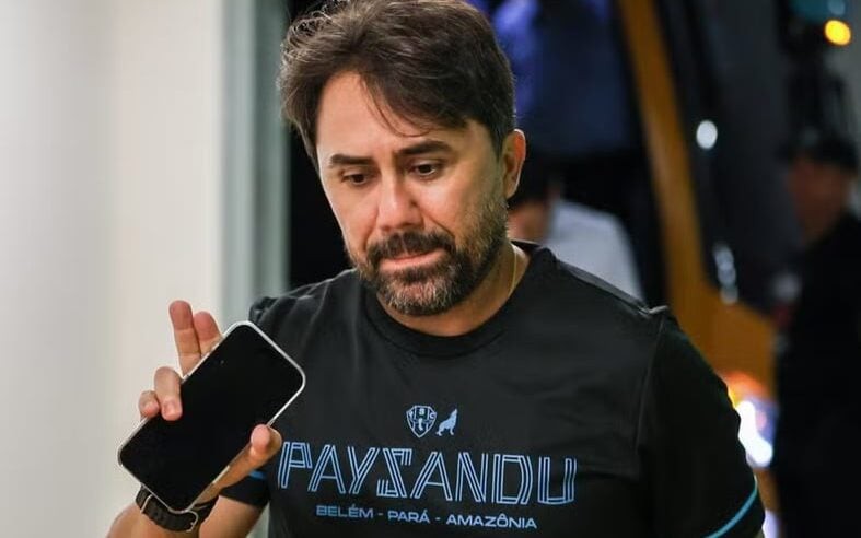 Luizinho Lopes não venceu um jogo da Série B pelo Paysandu. Foto: Jorge Luís Totti/Paysandu