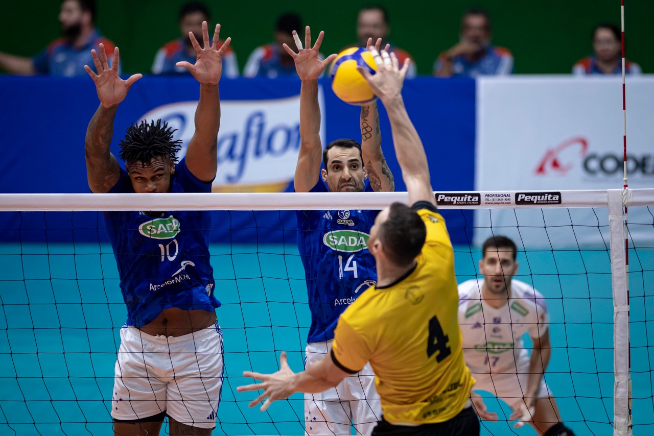 Praia Clube x Sada Cruzeiro na Superliga Masculina de Vôlei: onde ...