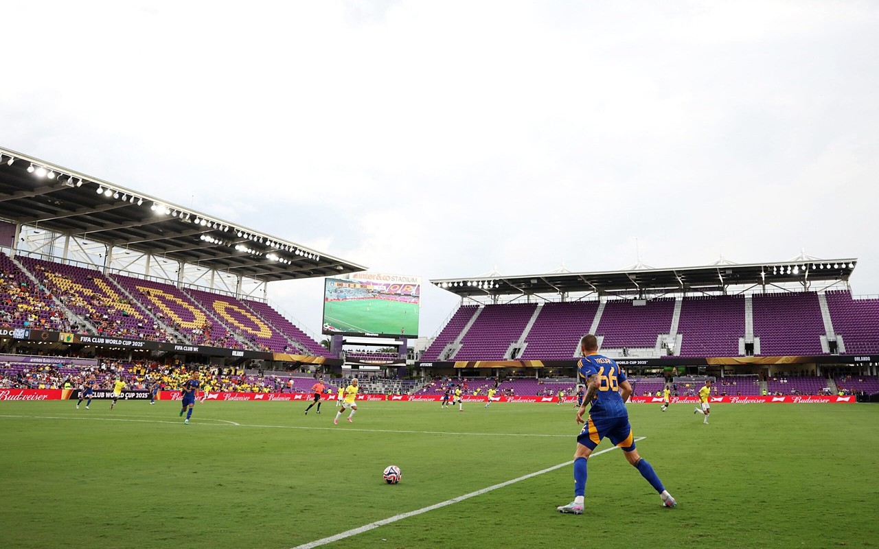 Ulsan x Mamelodi pelo Mundial de Clubes (Foto: Megan Briggs/Getty Images/AFP)