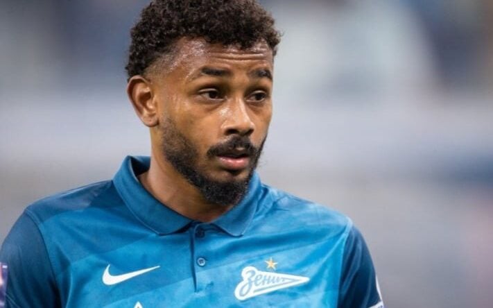 Wendel em ação pelo Zenit (Foto: Divulgação / Zenit)