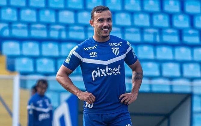 William Pottker teve duas agens pelo Avaí. Foto: Leandro Boeira/Avaí FC