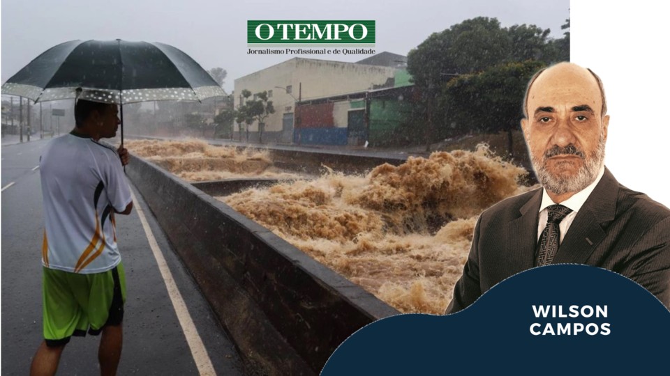 Ribeirão Arrudas sobe de nível durante chuvas em Belo Horizonte