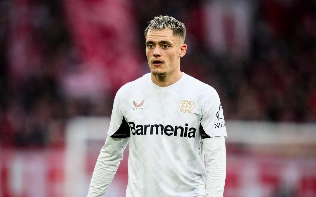 Florian Wirtz em partida do Leverkusen (Foto: Reprodução/Instagram)