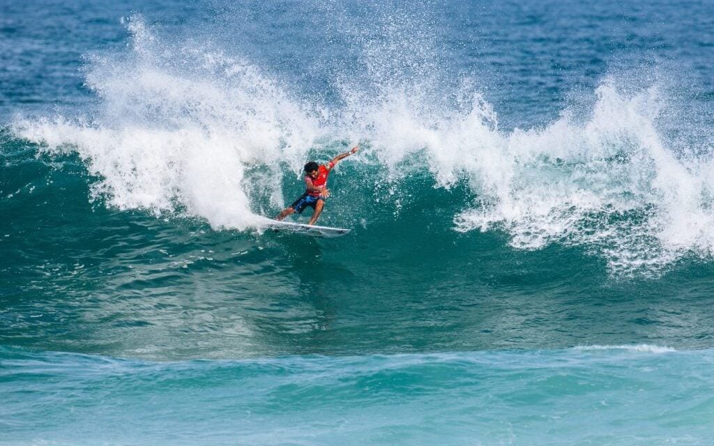 Filipe Toledo é o maior campeão da etapa de Saquarema (Foto: Divulgação/ WSL)
