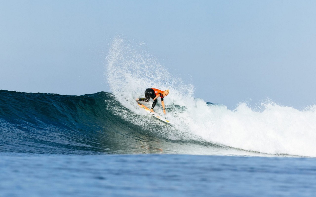 Tatiana Weston-Webb no WSL Finals (Foto: Pat Nolan/WSL)