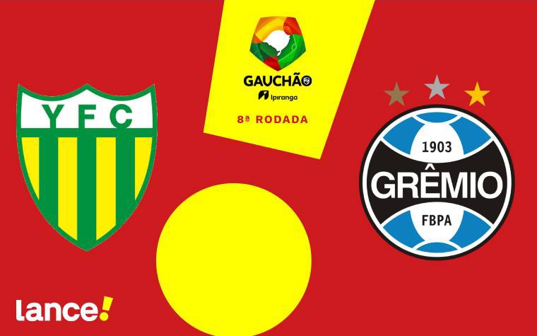 Ypiranga e Grêmio se enfrentam pelo Gauchão (Arte: Lance!)
