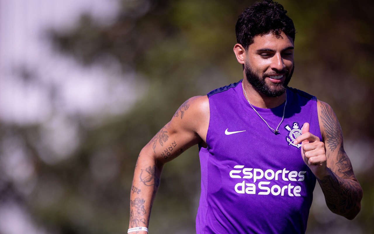 Yuri Alberto inicia transição física no CT Joaquim Grava (Foto: Rodrigo Coca/Agência Corinthians)