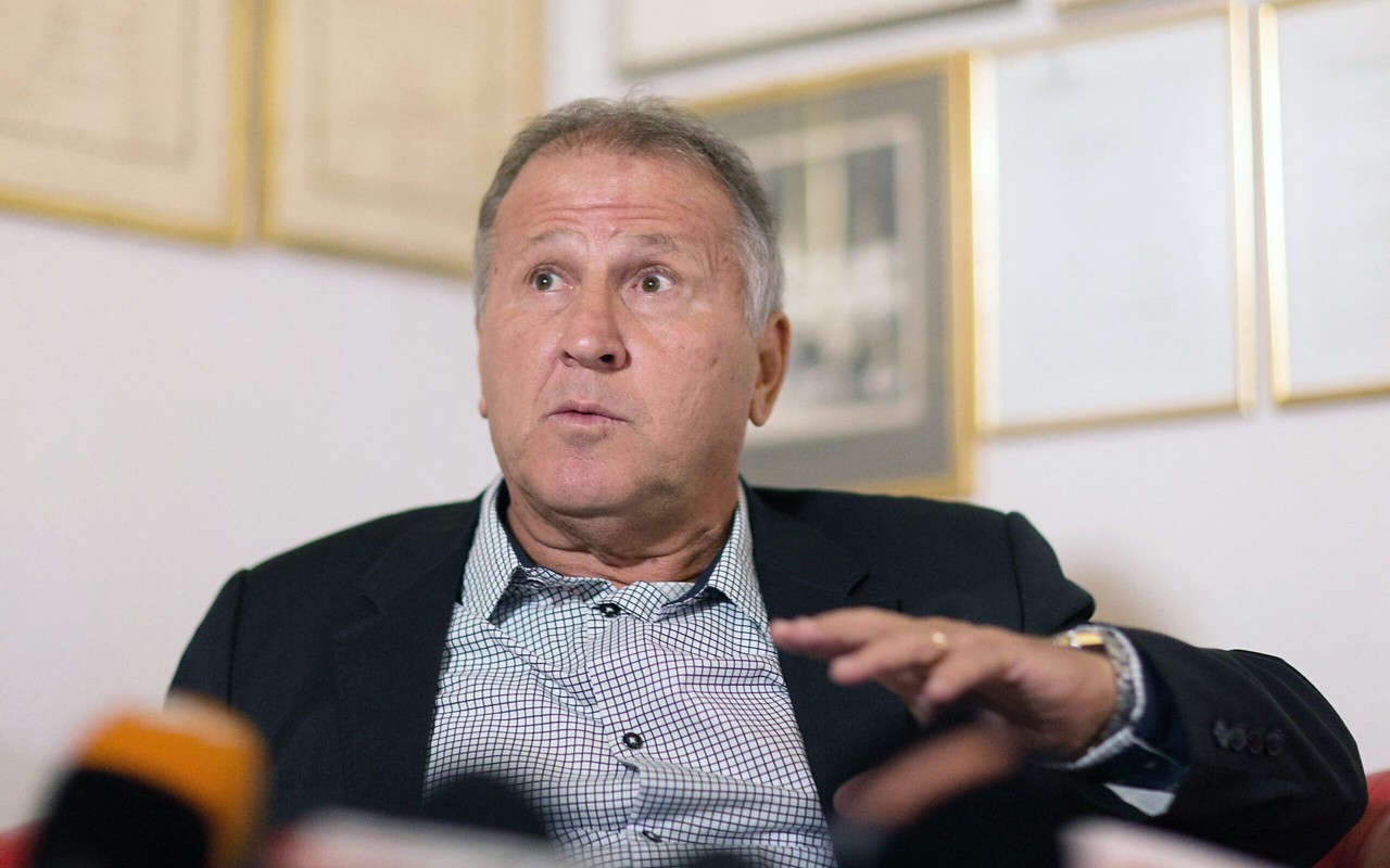 Zico, ídolo do Flamengo, falou sobre a gestão do Fortaleza (Foto: Michele Limina/AFP)